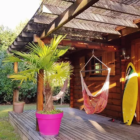 Belle Maison En Bois Villa Messanges (Landes)